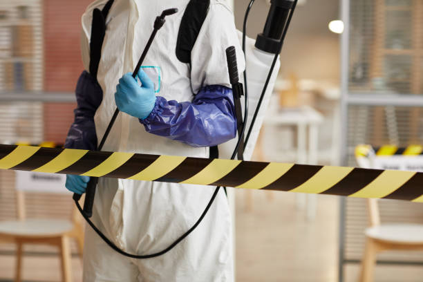 Professional Trauma Scene Cleanup technician working in Fairfax, OH